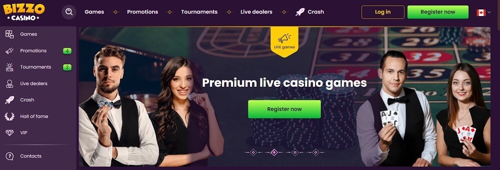 Bizzo Casino Canada